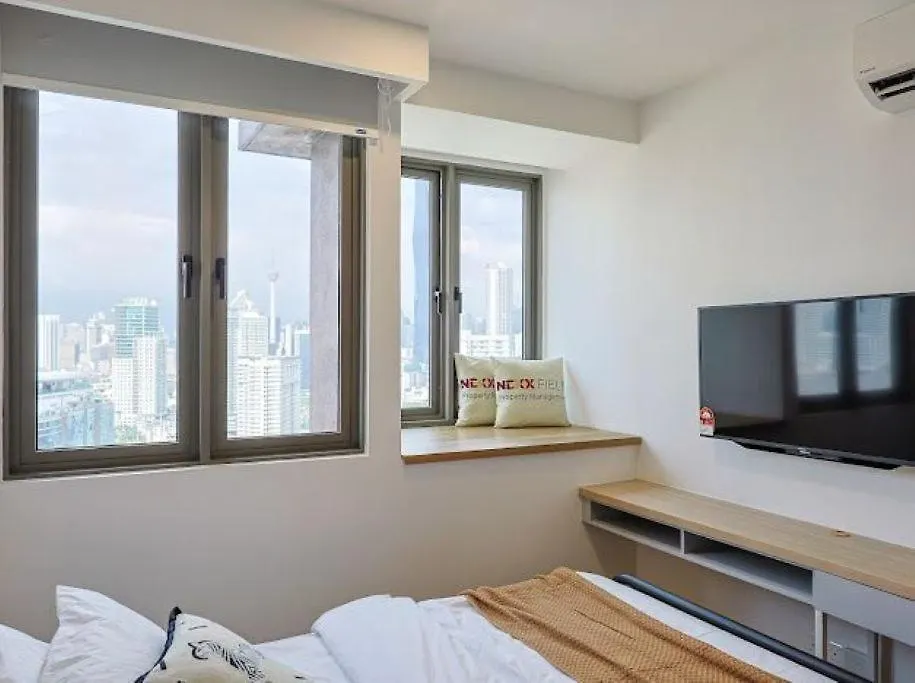 Appartamento Kl Sentral City Retreats With Klcc Views Kuala Lumpur Malesia